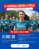 1ª CORRIDA CONTRA A POLIO